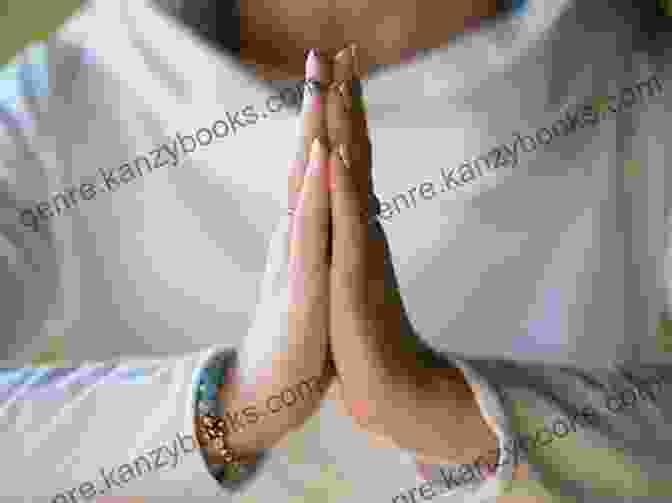 A Close Up Of A Person Practicing Pranayama, With Their Hands In A Prayer Position And Their Eyes Closed. Mastering Pranayama: From Breathing Techniques To Kundalini Awakening