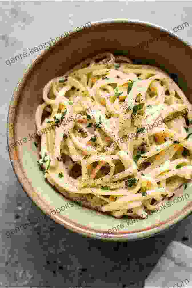 A Creamy And Flavorful Pasta Dish Topped With Fresh Herbs And Grated Parmesan Cheese. Home Cook: Over 300 Delicious Fuss Free Recipes