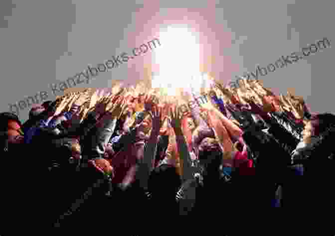 A Vibrant Image Of People Reaching Towards A Bright Light, Symbolizing The Transformative Power Of Miracles. In Search Of The Miraculous