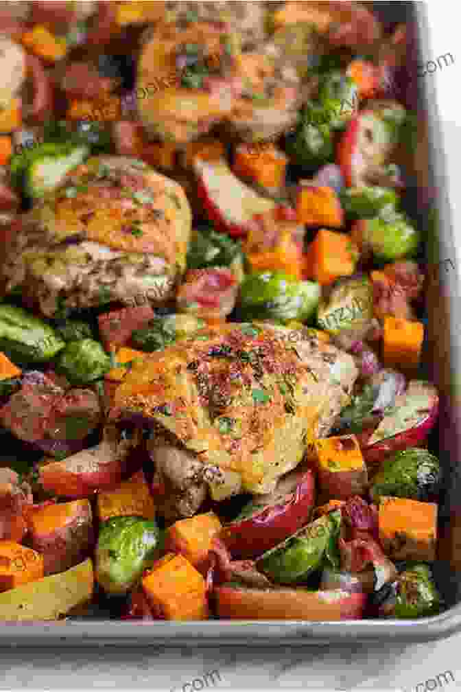 An Assortment Of One Pan Dinner Dishes, Including Roasted Chicken, Stir Fries, And Hearty Stews. Hero Dinners: Complete One Pan Meals That Save The Day