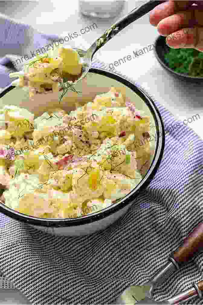 Creamy And Tangy Potato Salad, Perfect For Any Picnic. 500 Picnic Salad Recipes: The Best Ever Of Picnic Salad Cookbook