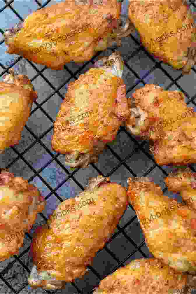 Golden Brown Crispy Chicken Wings Cooked In An Air Fryer The Complete Air Fryer Cookbook: Amazingly Easy Recipes To Fry Bake Grill And Roast With Your Air Fryer