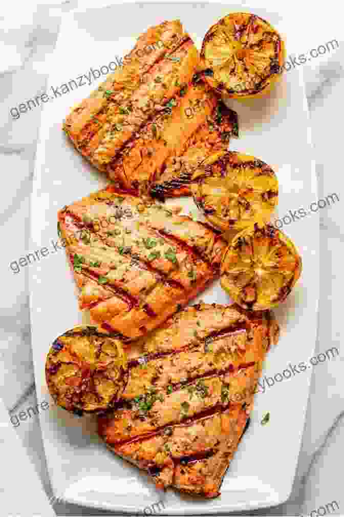 Grilled Salmon With Lemon Herb Sauce Mediterranean Diet Cookbook For Beginners: The Ultimate Guide To Discover The Original Mediterranean Diet Finally Revealed Learn Healthy Habits How Beliefs (The Real Mediterranean Diet 1)