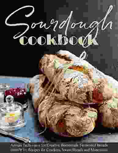 Sourdough Cookbook Artisan Techniques For Creative Homemade Fermented Breads With Recipes For Crackers Sweet Breads And More